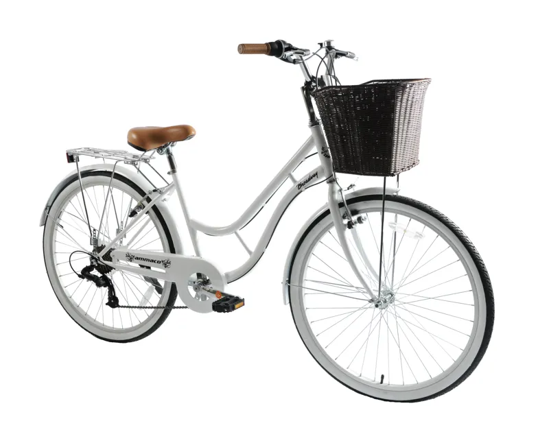 Ammaco Broadway Lifestyle Bike White-10